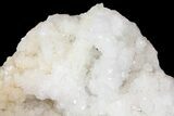 Quartz Crystal Filled Geode Section- Morocco #133697-3